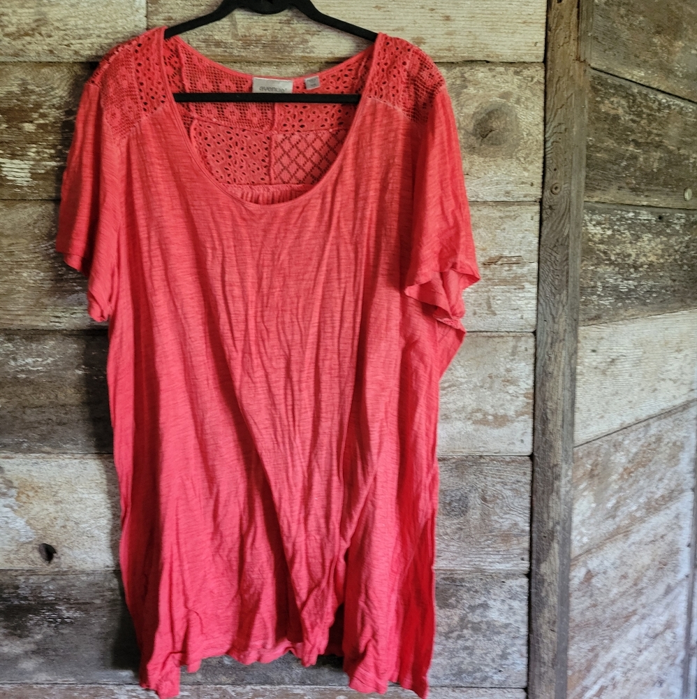 Avenue Plus Size Summer Tunic Top
